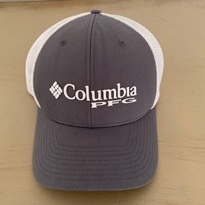 Columbia PFG Mesh Hat - Size: S/M, Grey, Hardly Worn-Like New